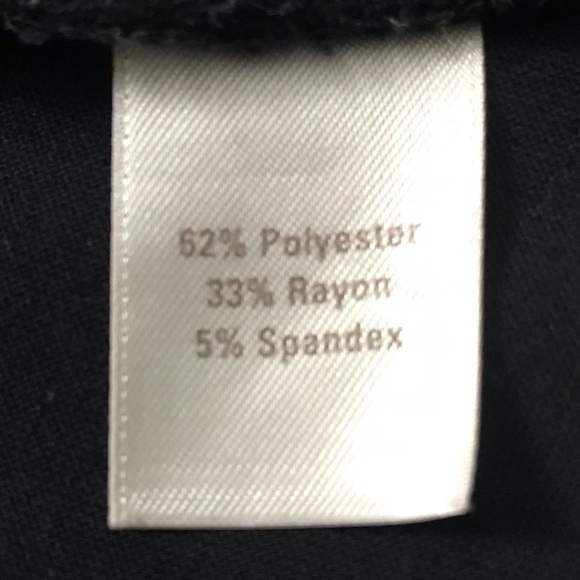 Black Classy Fabric Work Pants - Picture 5 of 9